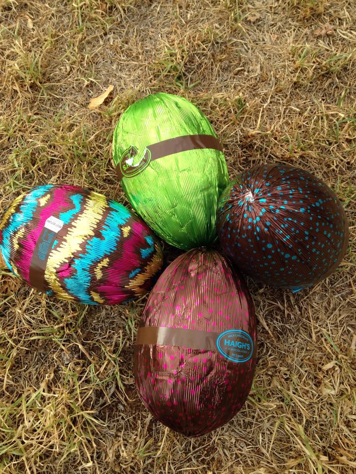 Easter Egg Toss Colossal Eggs